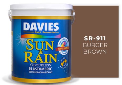 DAVIES SUN AND RAIN BURGER BROWN (SR-911)