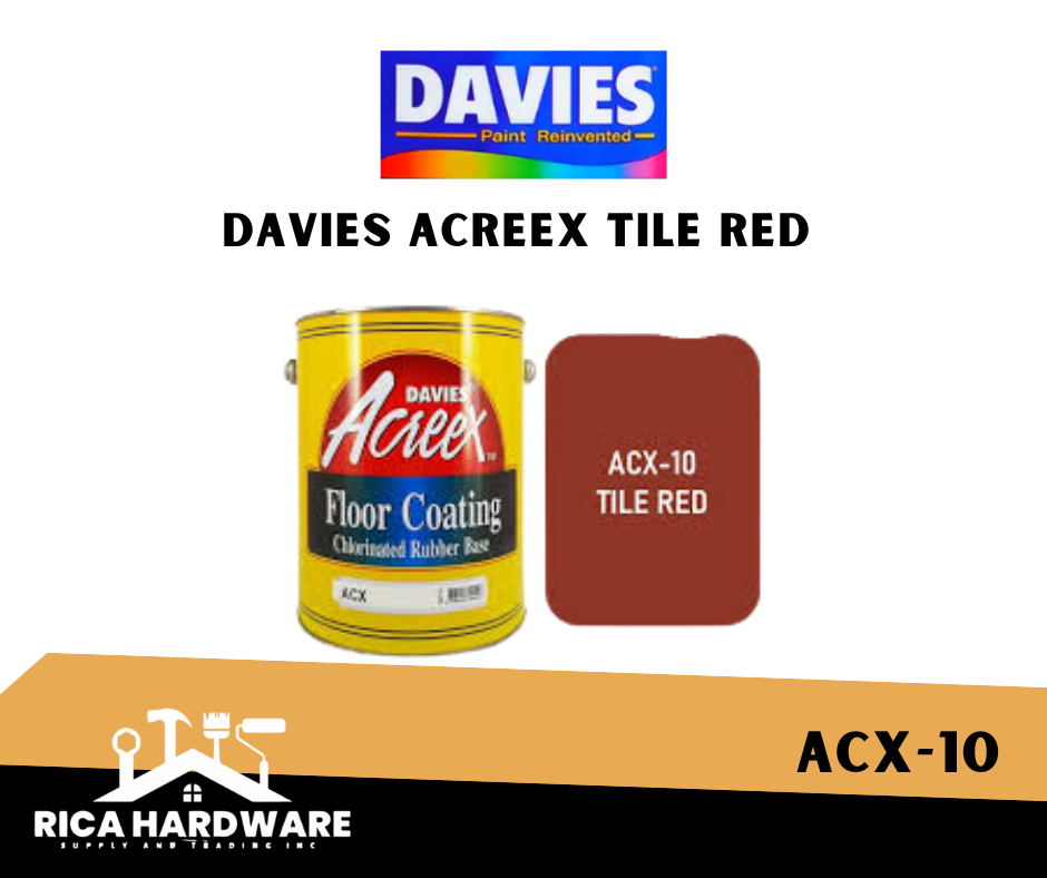 DAVIES ACREEX TILE RED (ACX-10)