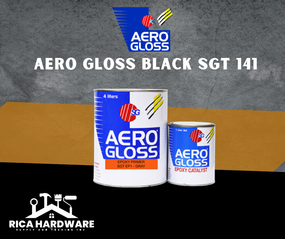 AERO GLOSS BLACK SGT 141
