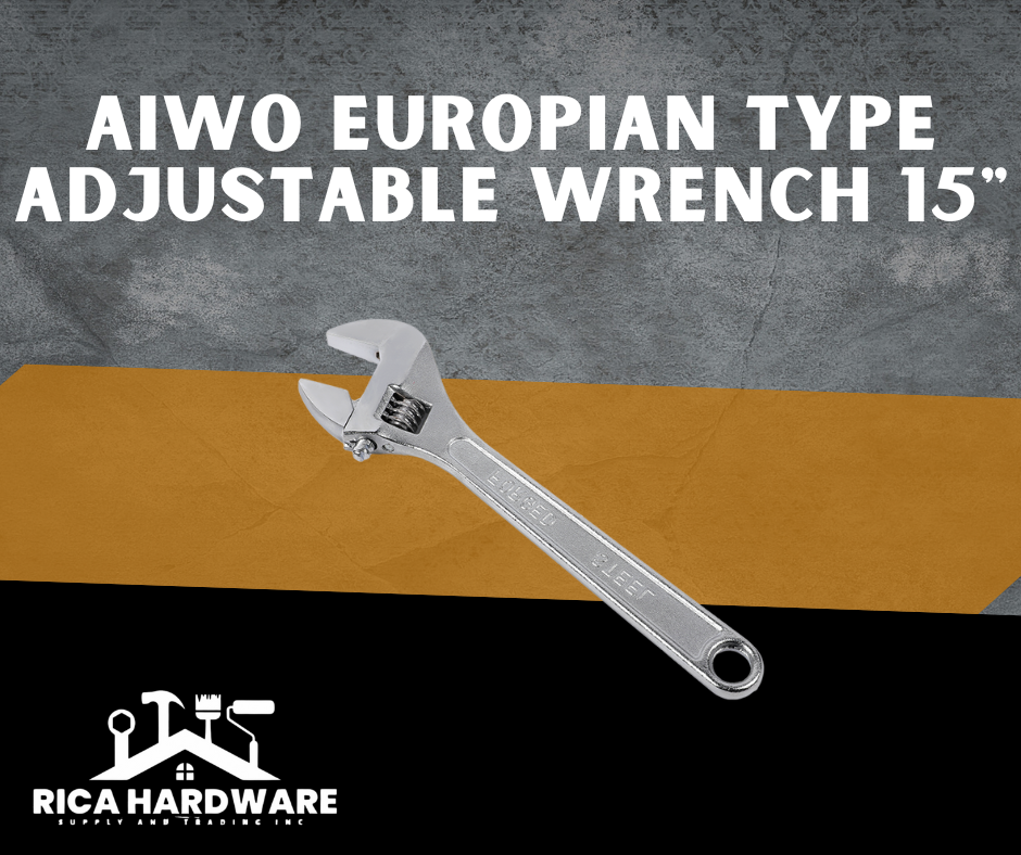 AIWO EUROPIAN TYPE ADJUSTABLE WRENCH 15"