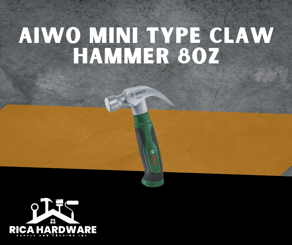 AIWO MINI TYPE CLAW HAMMER 8OZ