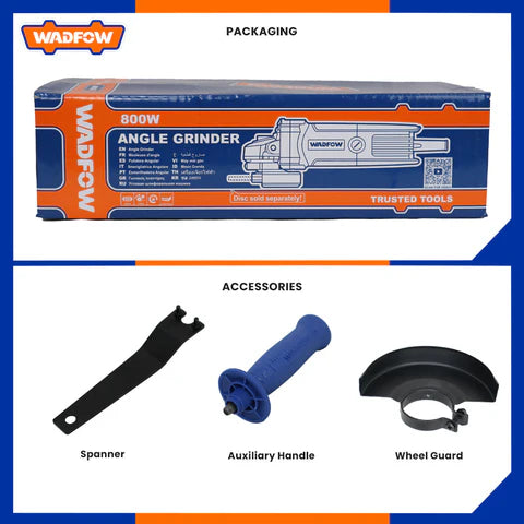 WADFOW ANGEL GRINDER 800W (WAG35802P)