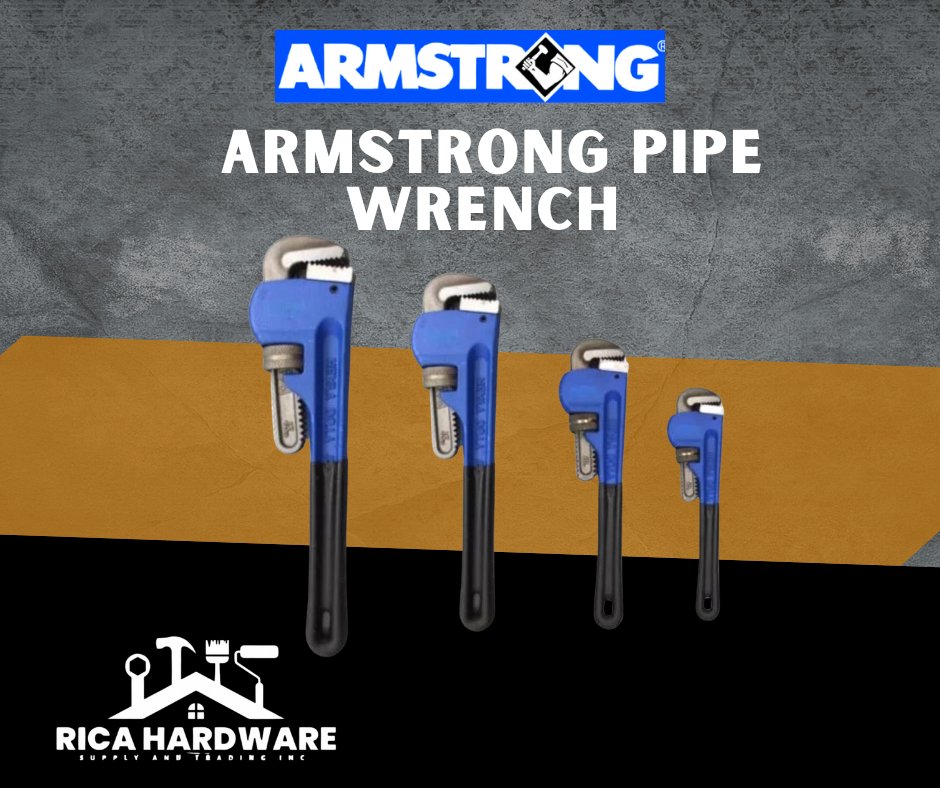 ARMSTRONG PIPE WRENCH (10" & 12")