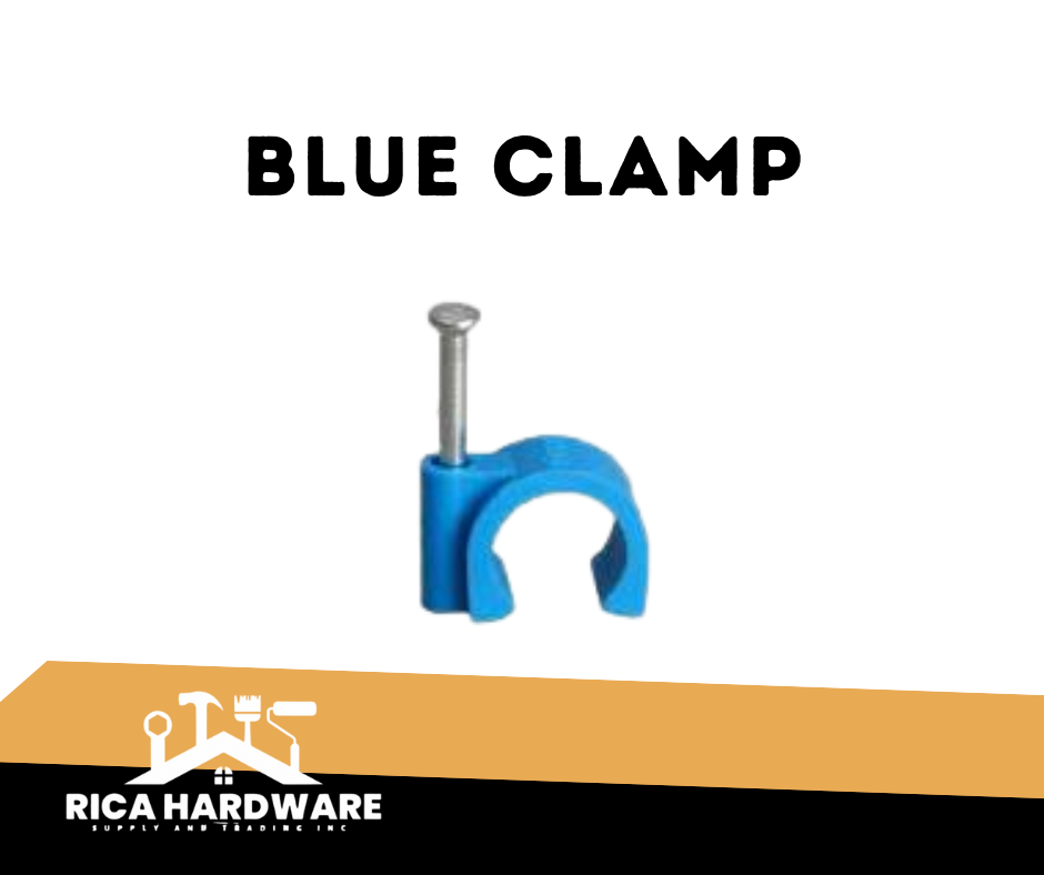 PVC CLAMP BLUE