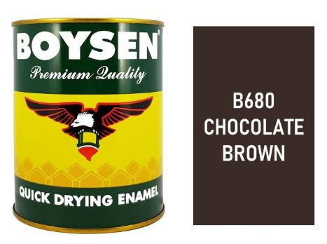 BOYSEN QDE CHOCO BROWN B680 1L