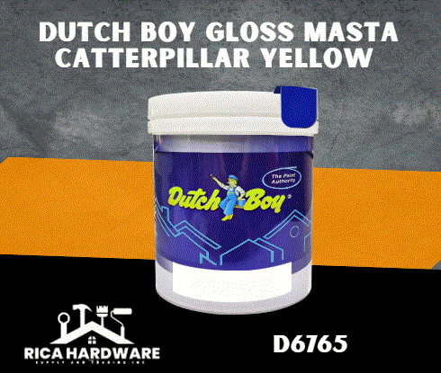 DUTCH BOY GLOSS MASTA CATTERPILLAR YELLOW D6765