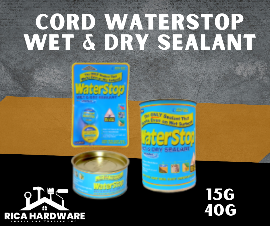 CORD WATERSTOP WET & DRY SEALANT
