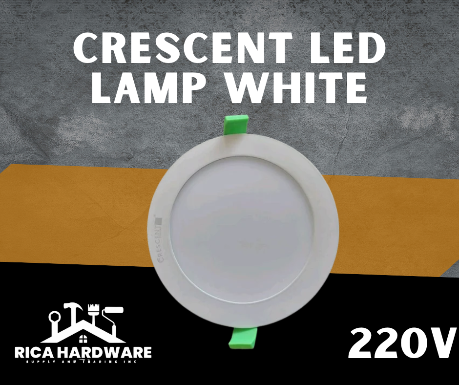 CRECSENT LED LAMP WHITE 220V