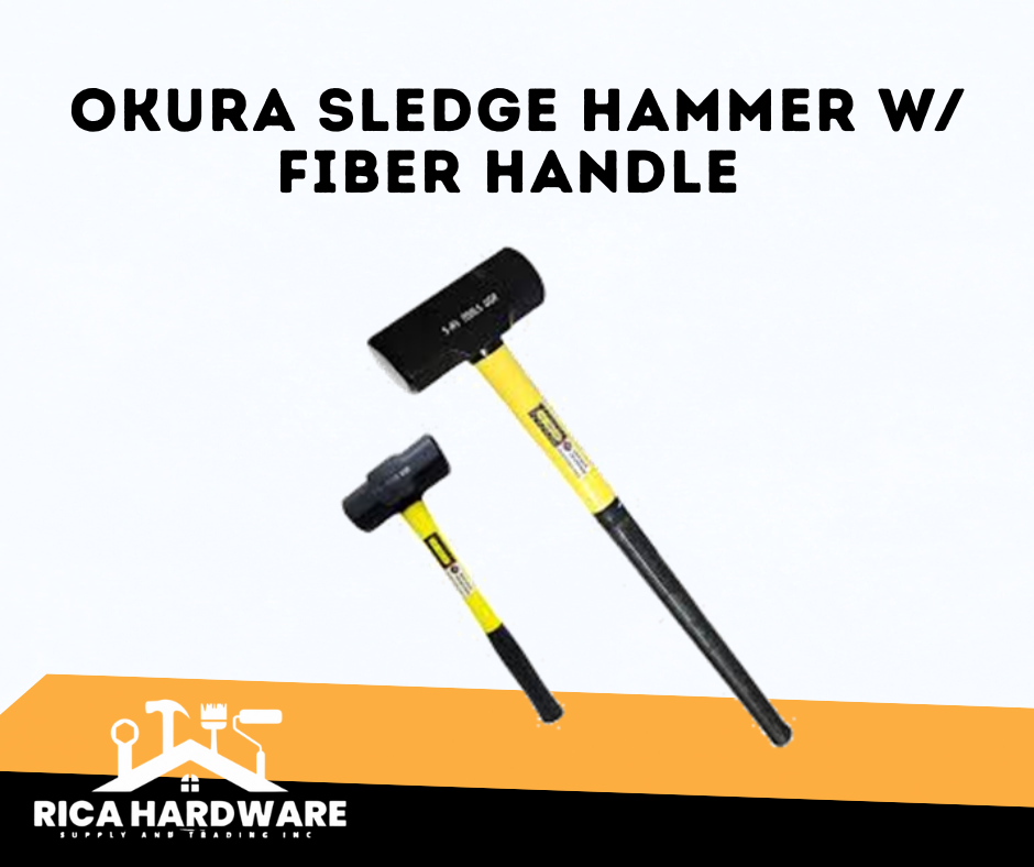 OKURA SLEDGE HAMMER W/ FIBER HANDLE
