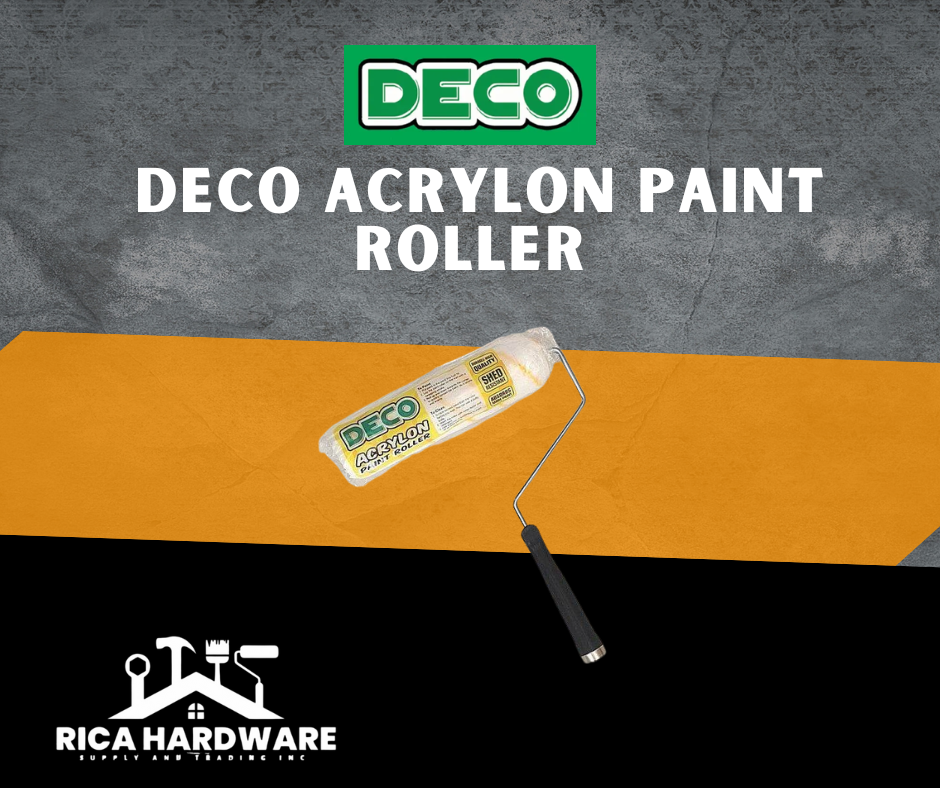 DECO ACRYLON PAINT ROLLER WITH HANDLE