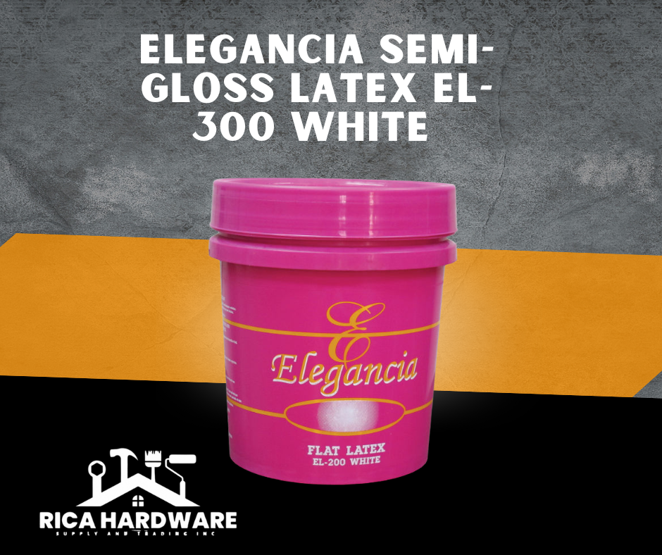 ELEGANCIA SEMI-GLOSS LATEX EL-300 WHITE