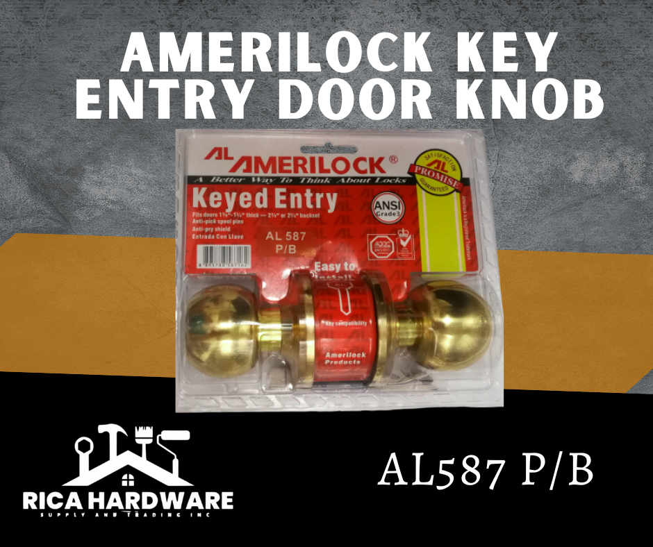 AMERILOCK KEYED ENTRY AL587 P/B