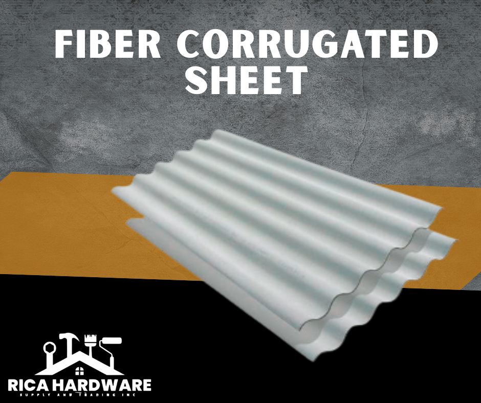 FIBER CORRUGATED ROOFING SHEET