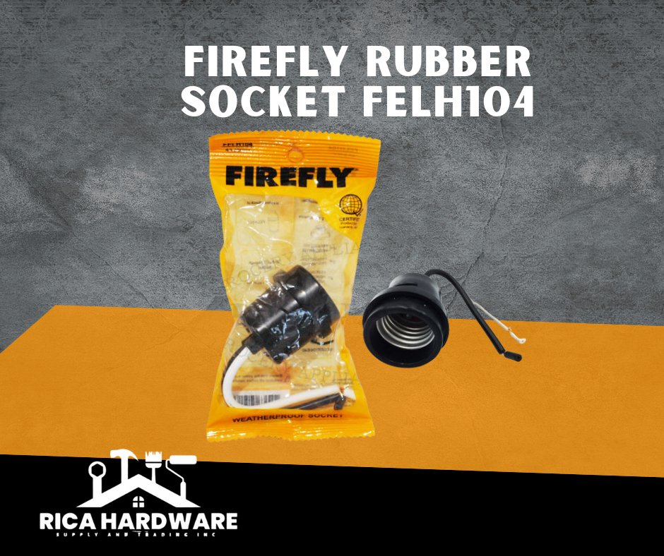 FIREFLY WEATHERPROOF SOCKET (RUBBER SOCKET) FELH104