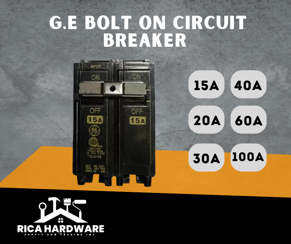 G.E BOLT ON CIRCUIT BREAKER