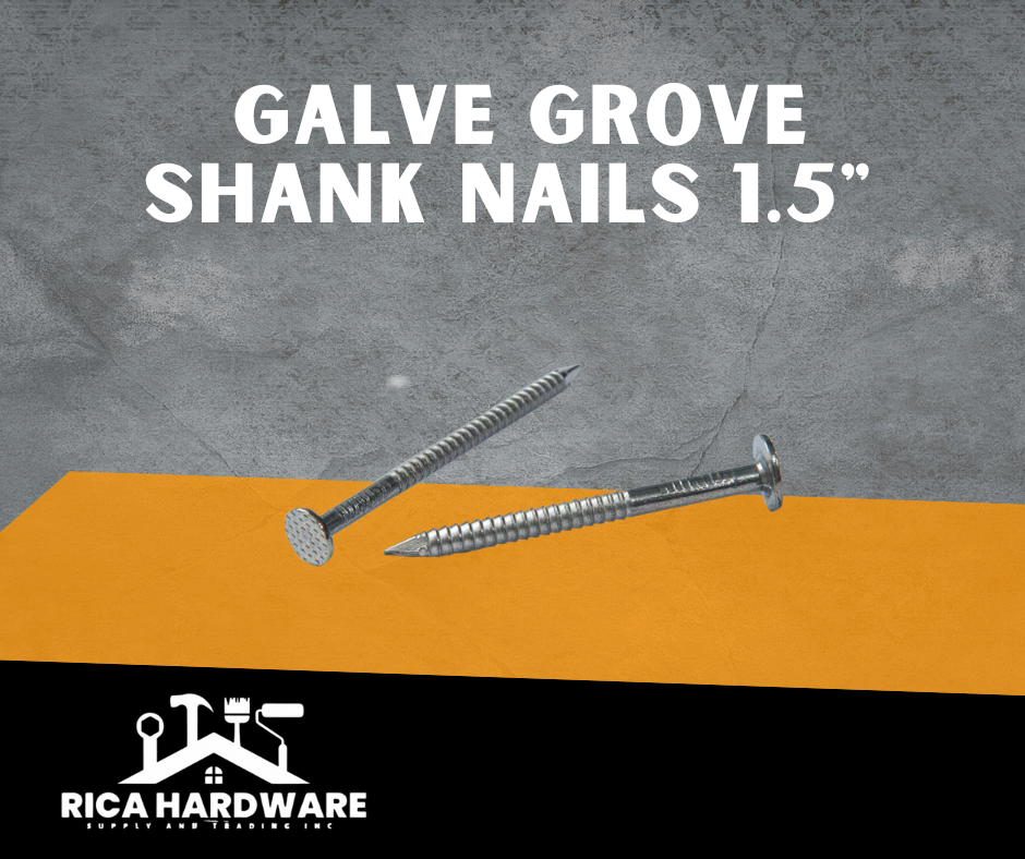 GALVE GROVE SHANK NAILS