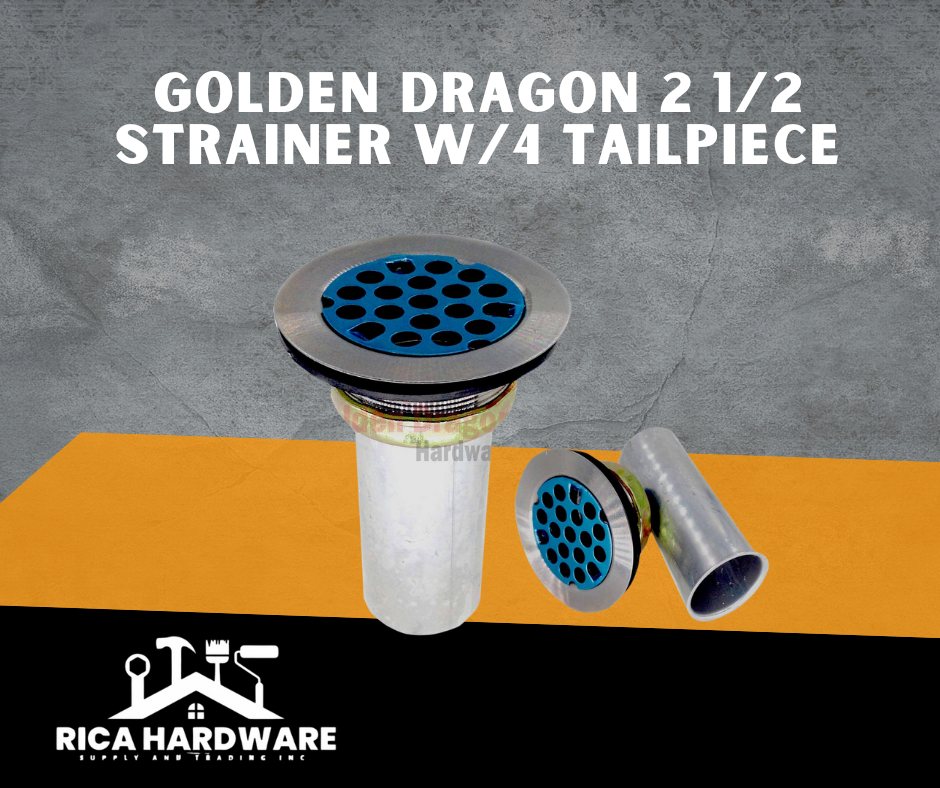 GOLDEN DRAGON 2 1/2 STRAINER W/4 TAILPIECE