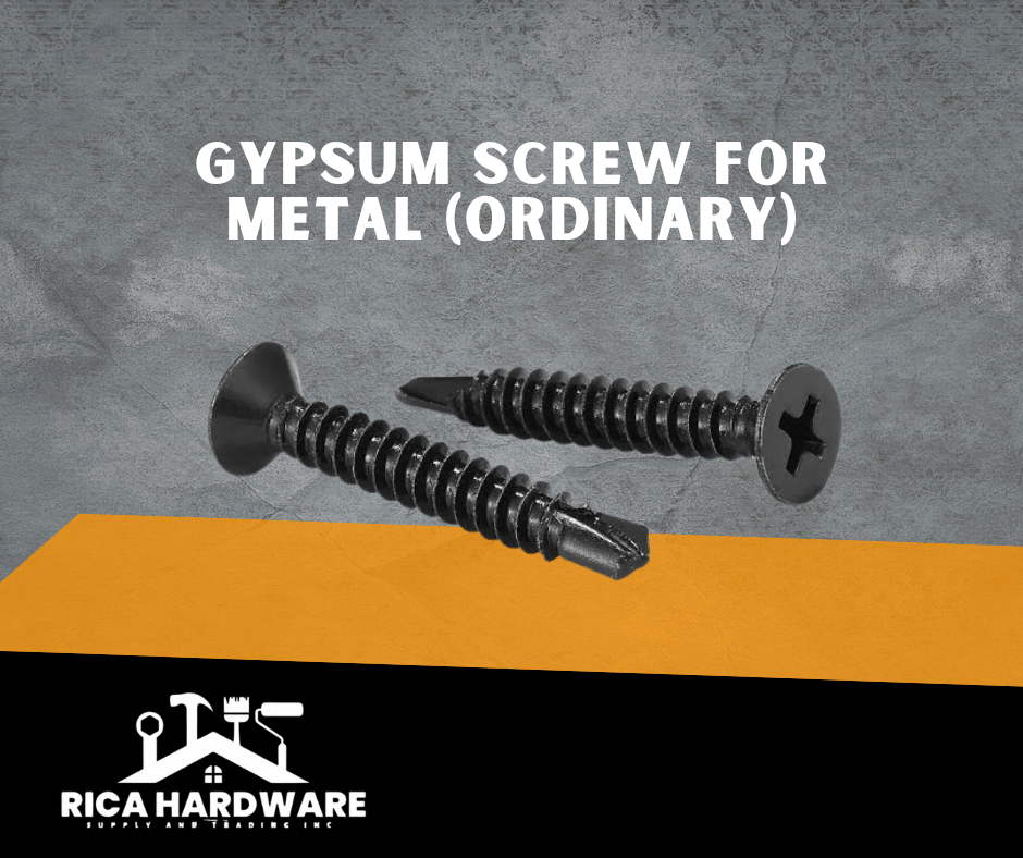 GYPSUM SCREW FOR METAL (ORDINARY)