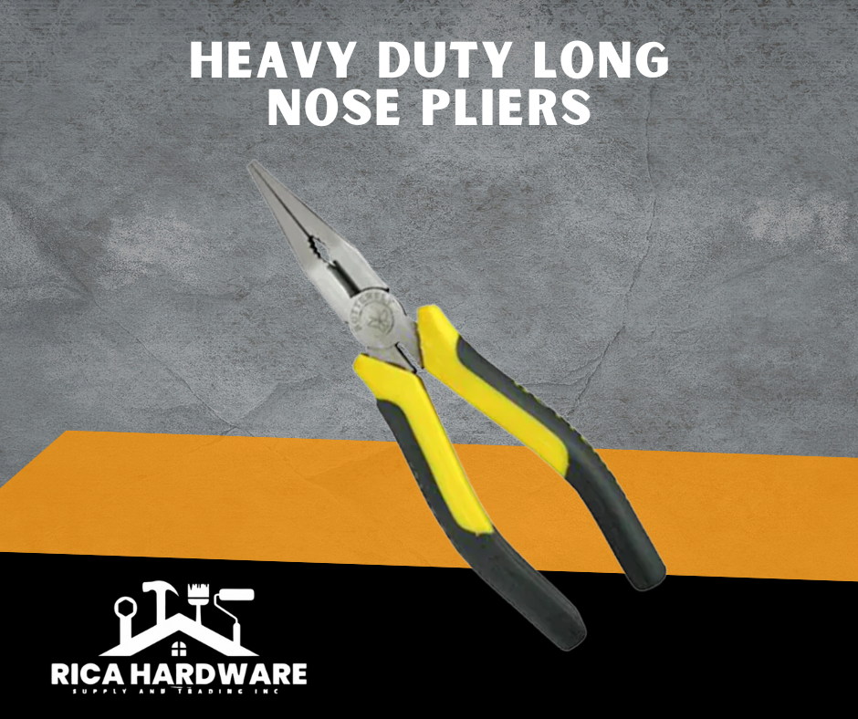HEAVY DUTY LONG NOSE PLIERS