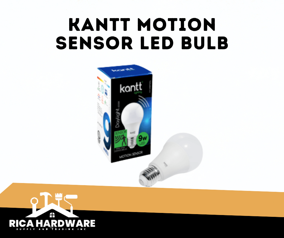 KANTT MOTION SENSOR LED BULB 9W