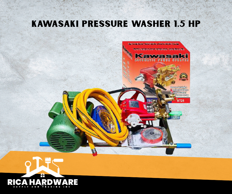 KAWASAKI PRESSURE WASHER 1.5 HP
