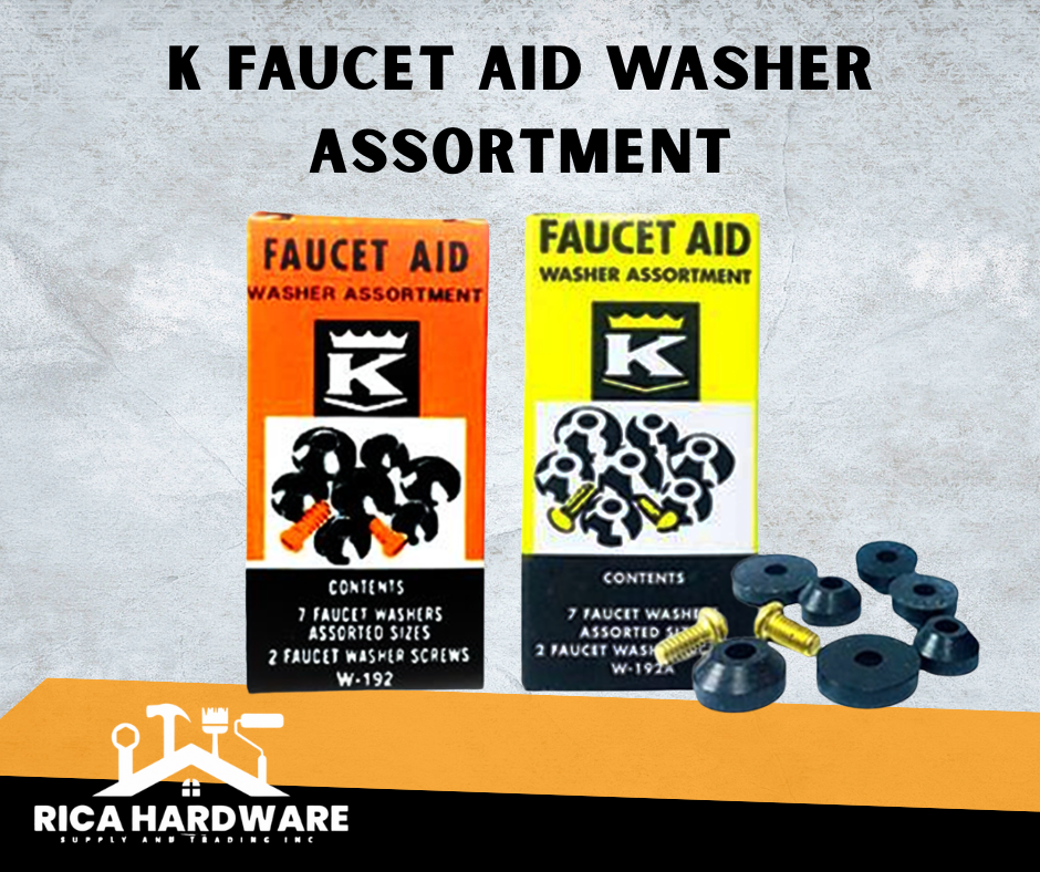 KIRKHILL FAUCET AID WASHER ASSORTMENT