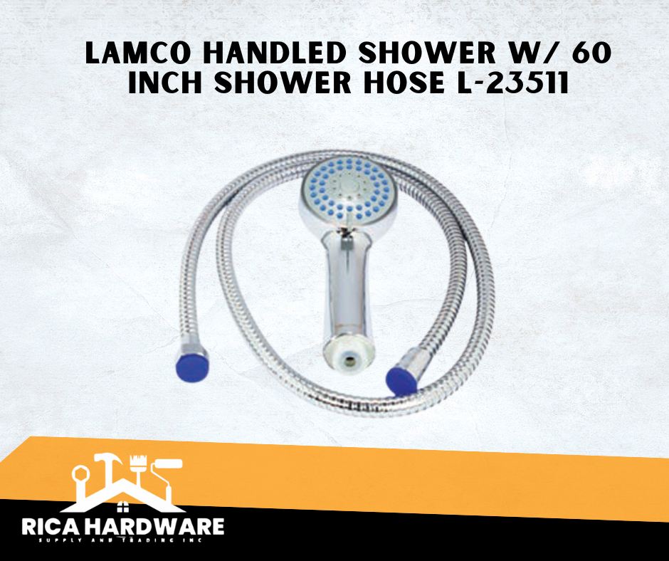 LAMCO HANDLED SHOWER W/ 60 INCH SHOWER HOSE