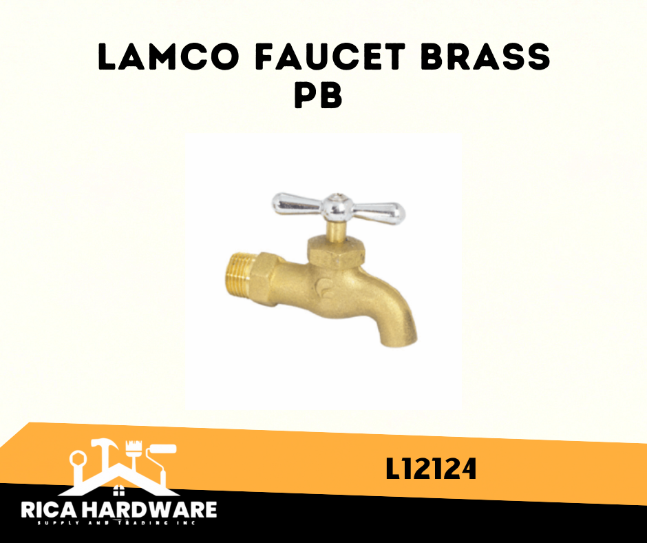 LAMCO FAUCET BRASS PB L12124