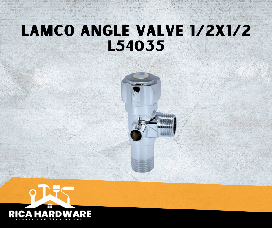 LAMCO ANGLE VALVE 1/2X1/2 L54035