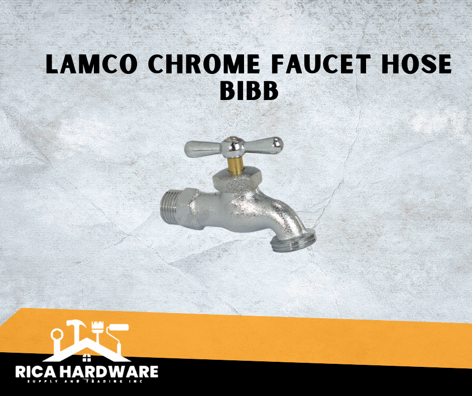 LAMCO CHROME FAUCET HOSE BIBB L-12235
