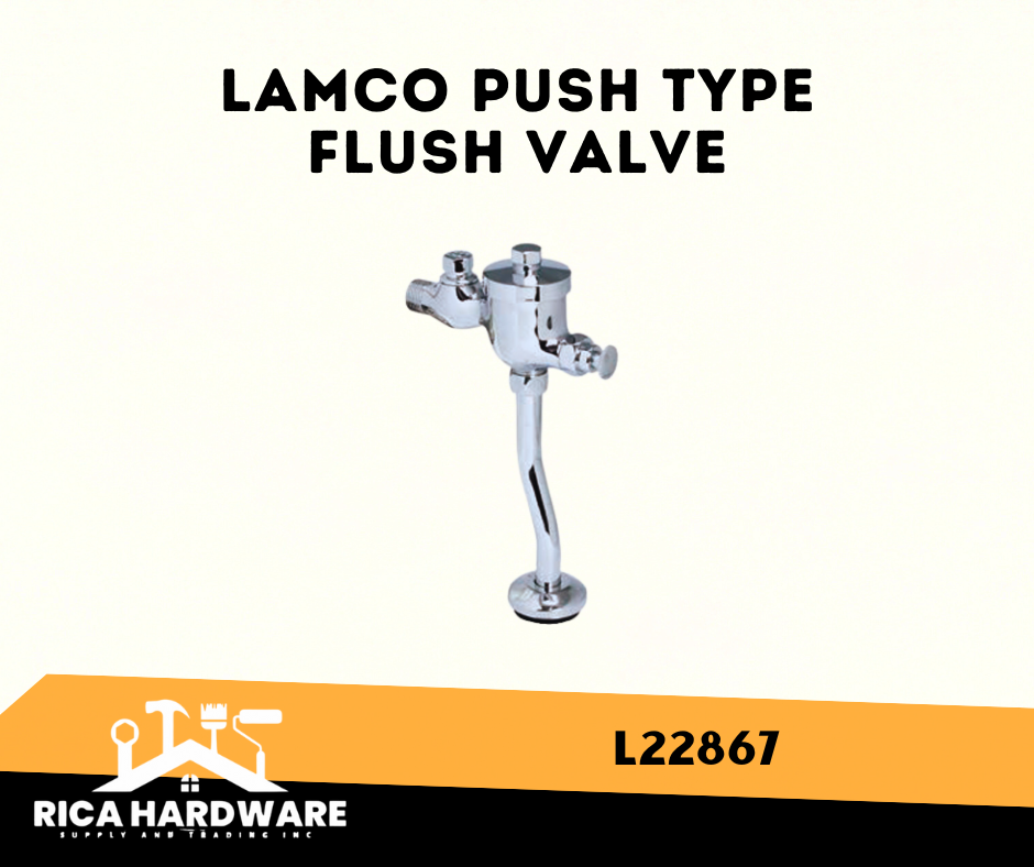 LAMCO PUSH TYPE FLUSH VALVE L22867