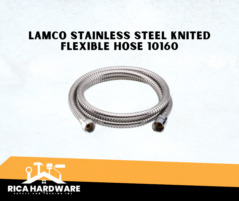 LAMCO STAINLESS STEEL KNITED FLEXIBLE HOSE 10160