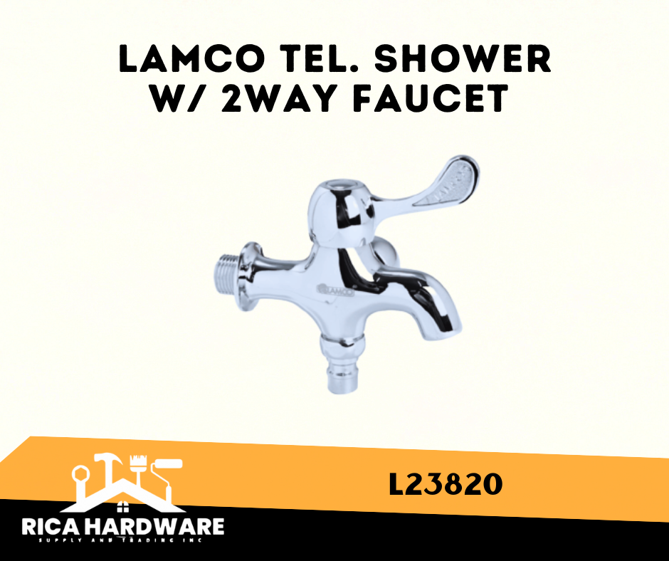 LAMCO TEL. SHOWER W/ 2WAY FAUCET L23820