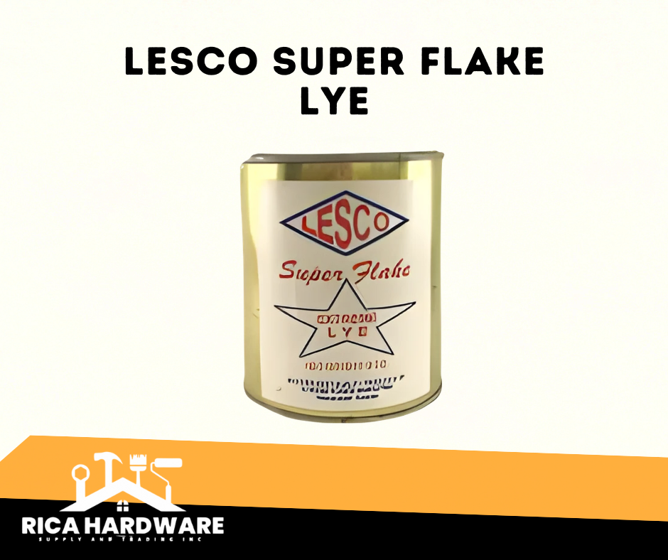 LESCO SUPER FLAKE LYE 9oz