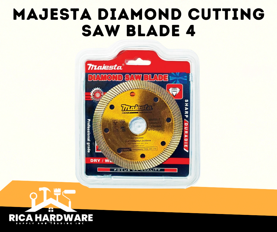 MAJESTA DIAMOND CUTTING SAW BLADE 4"