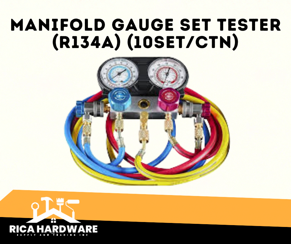 MANIFOLD GAUGE SET TESTER (R134A) (10SET/CTN)