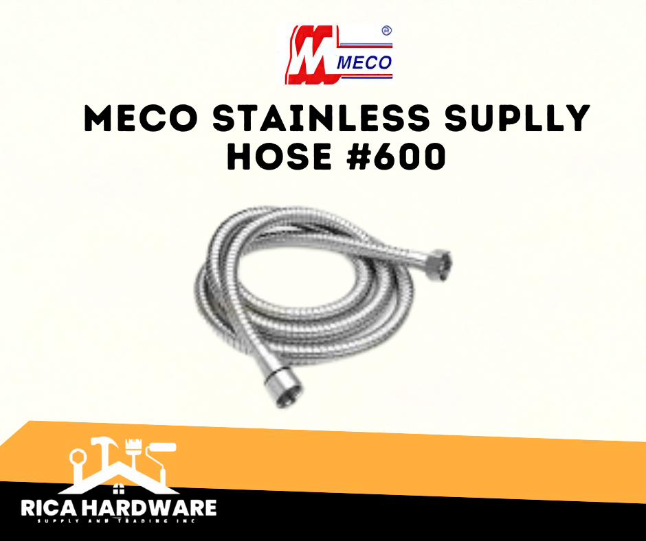 MECO STAINLESS SUPLLY HOSE #600