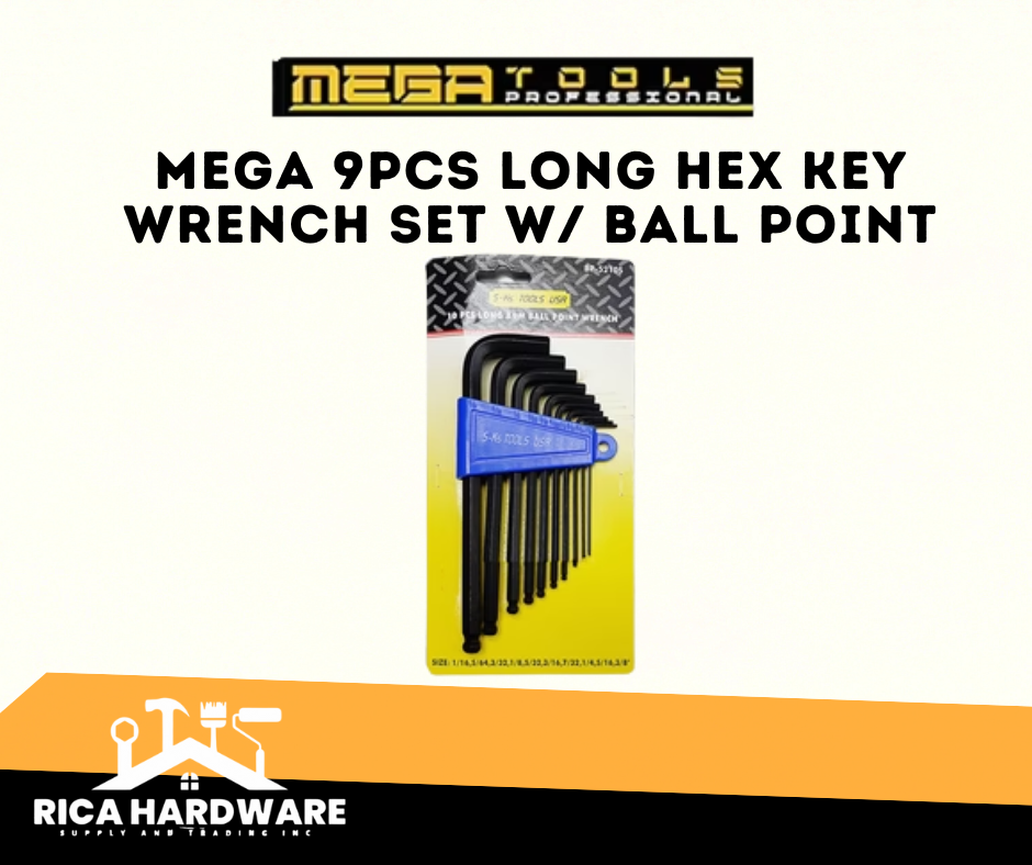 MEGA HEX KEY WRENCH SET
