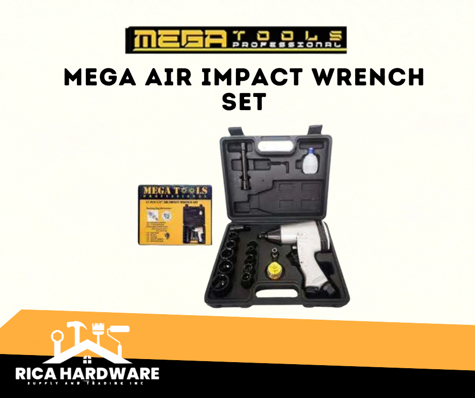 MEGA AIR IMPACT WRENCH SET