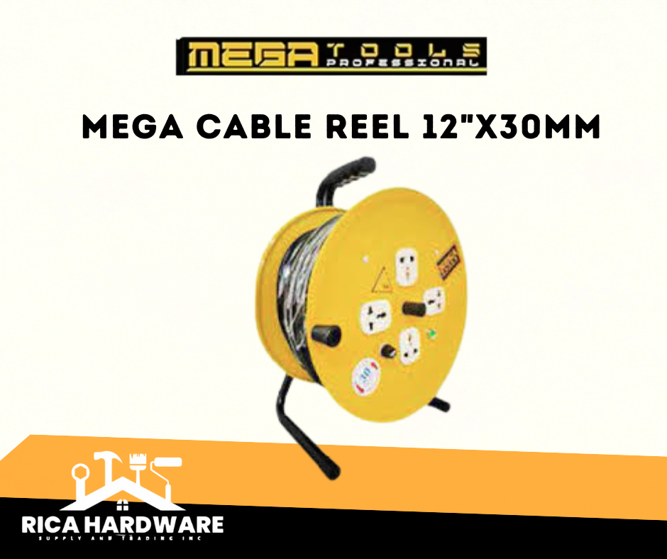 MEGA CABLE REEL 12"x30mm