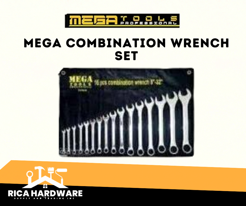 MEGA COMBINATION WRENCH SET