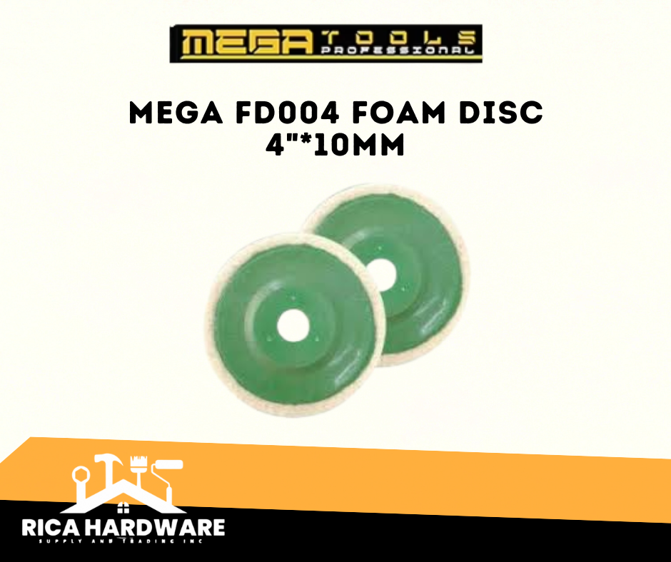 MEGA FD004 FOAM DISC 4"*10MM