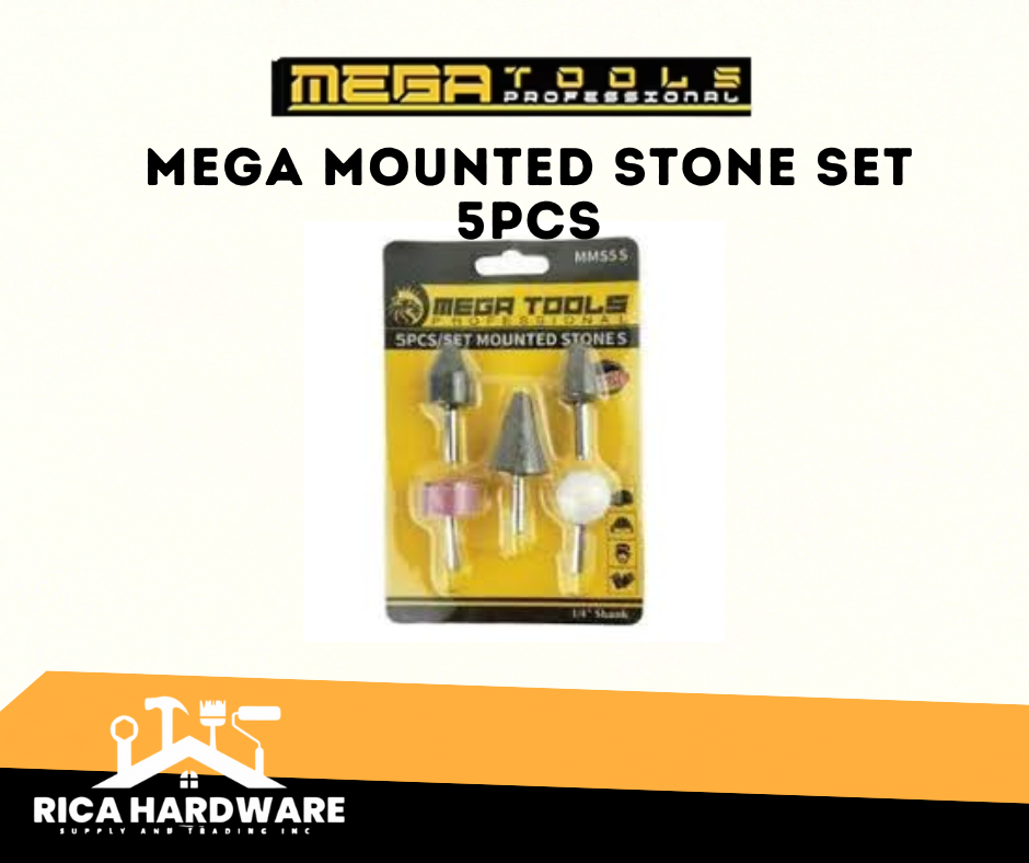 MEGA MOUNTED STONE SET 5PCS