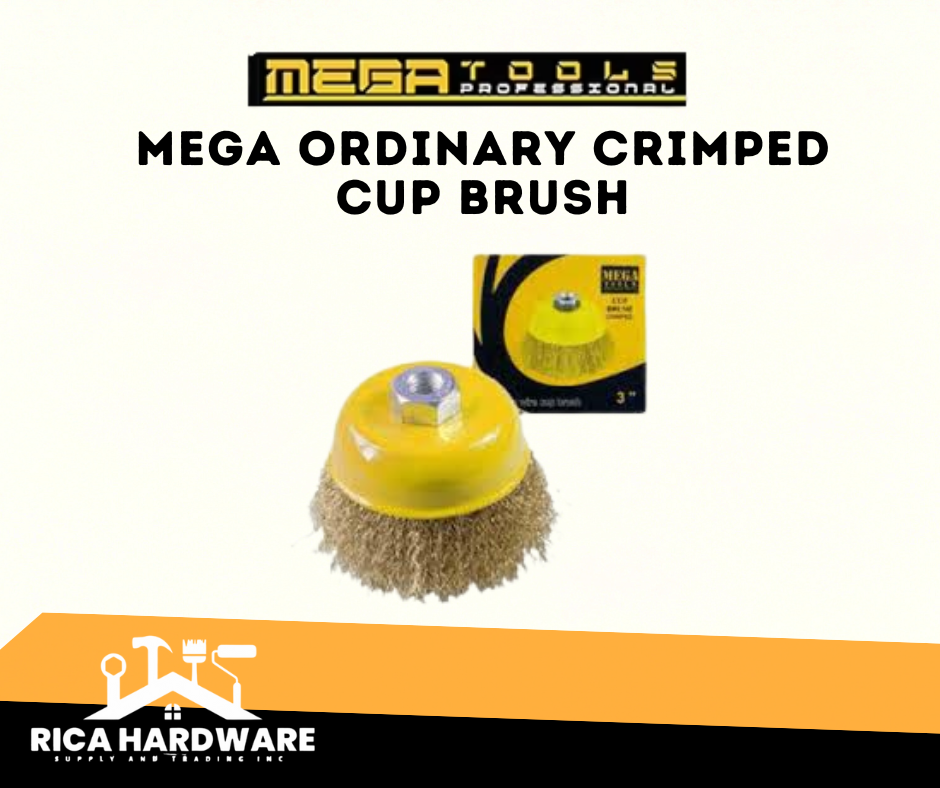 MEGA ORDINARY CRIMPED CUP BRUSH