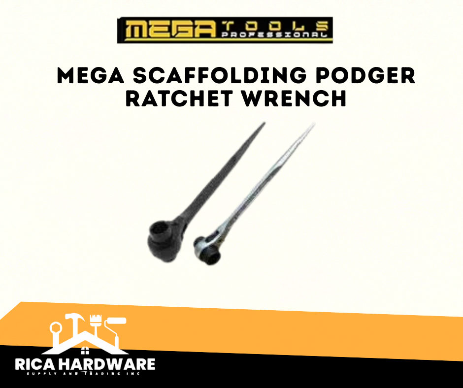 MEGA SCAFFOLDING PODGER RATCHET WRENCH