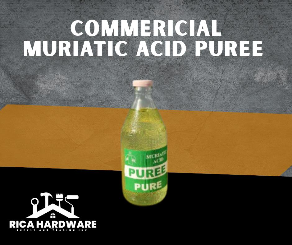 COMMERICIAL MURIATIC ACID PUREE