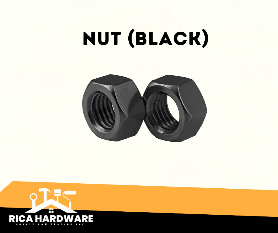HI-TENSILE NUT BLACK (ORDINARY)