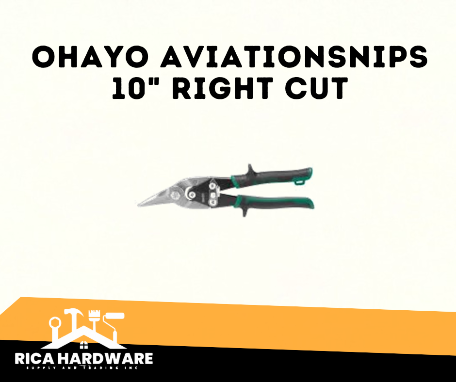 OHAYO AVIATIONSNIPS 10" RIGHT CUT