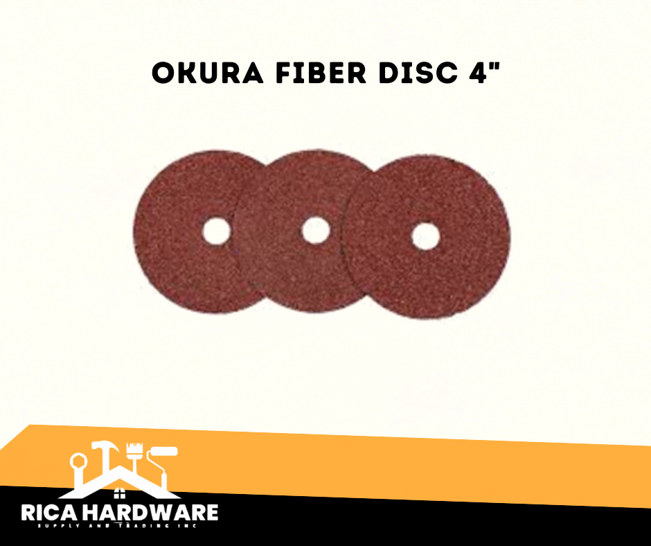 OKURA FIBER DISC 4"