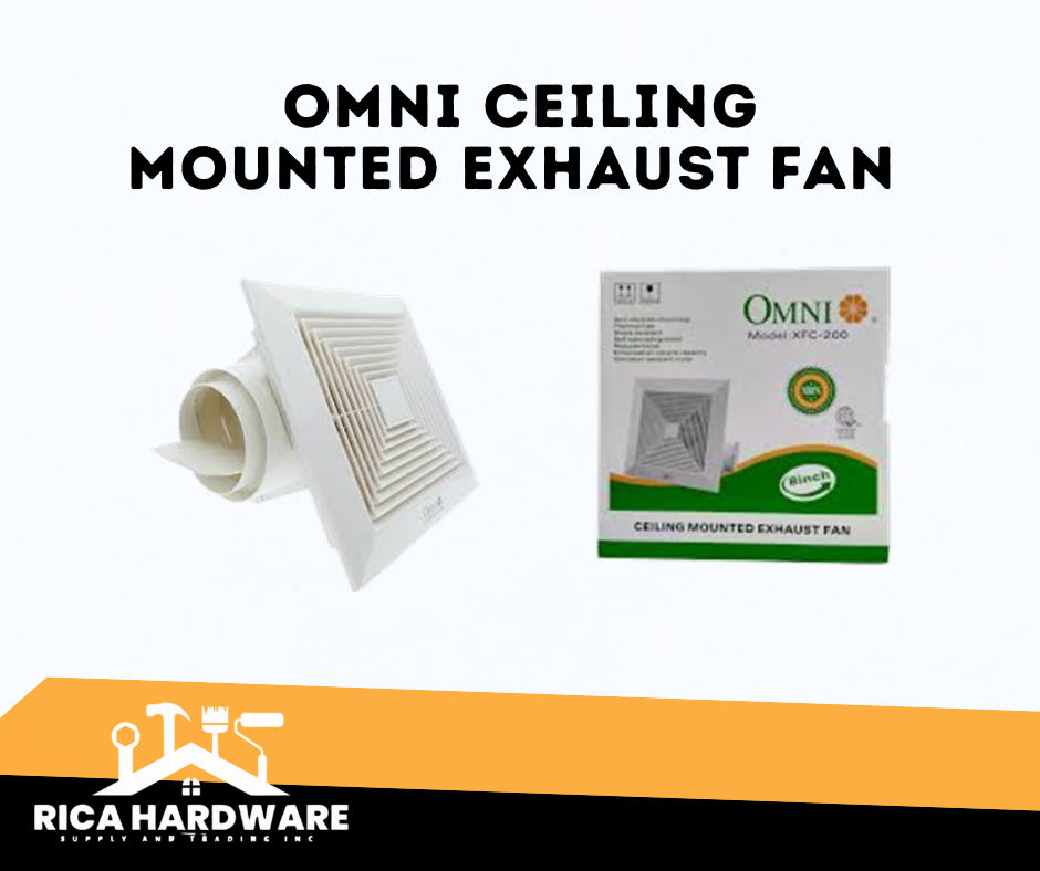 OMNI CEILING MOUNTED EXHAUST FAN